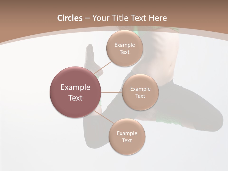 Balance Skill Aerobics PowerPoint Template