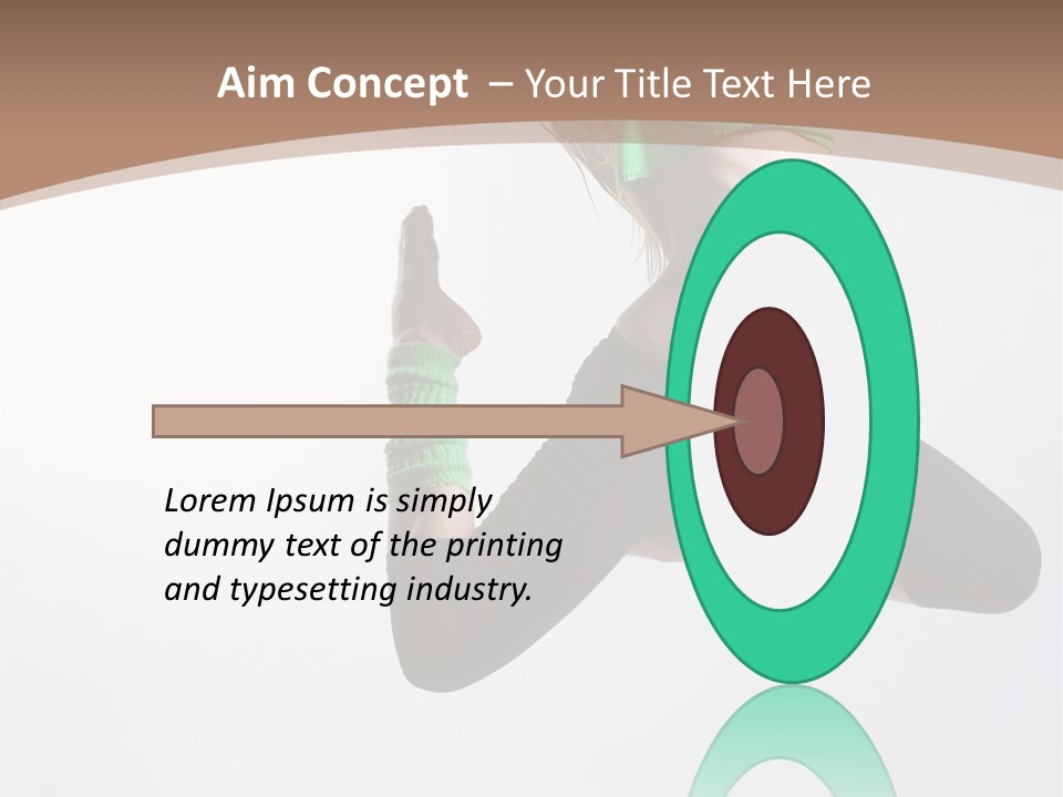 Balance Skill Aerobics PowerPoint Template