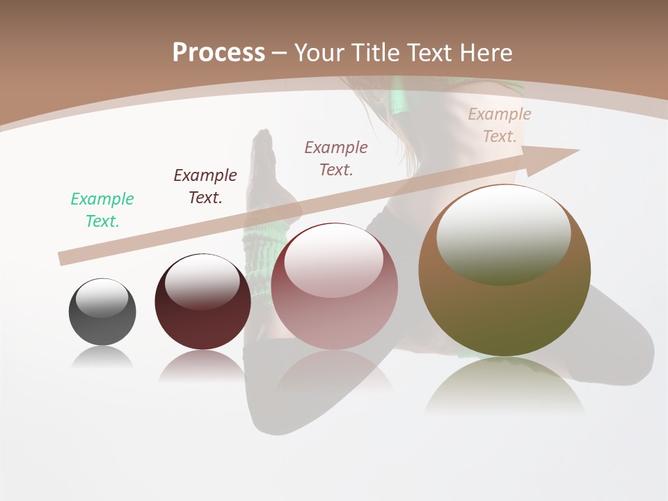 Balance Skill Aerobics PowerPoint Template