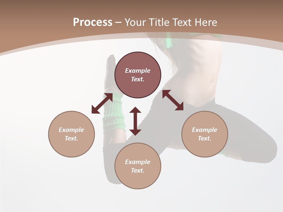 Balance Skill Aerobics PowerPoint Template