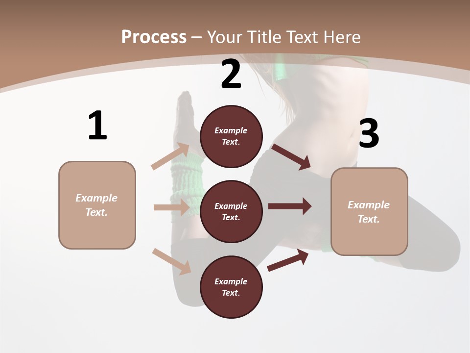 Balance Skill Aerobics PowerPoint Template