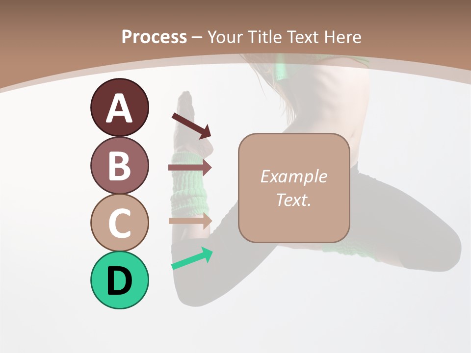 Balance Skill Aerobics PowerPoint Template