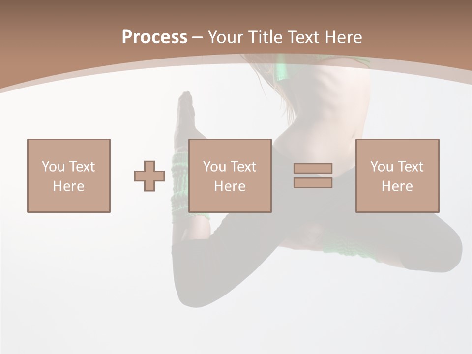 Balance Skill Aerobics PowerPoint Template