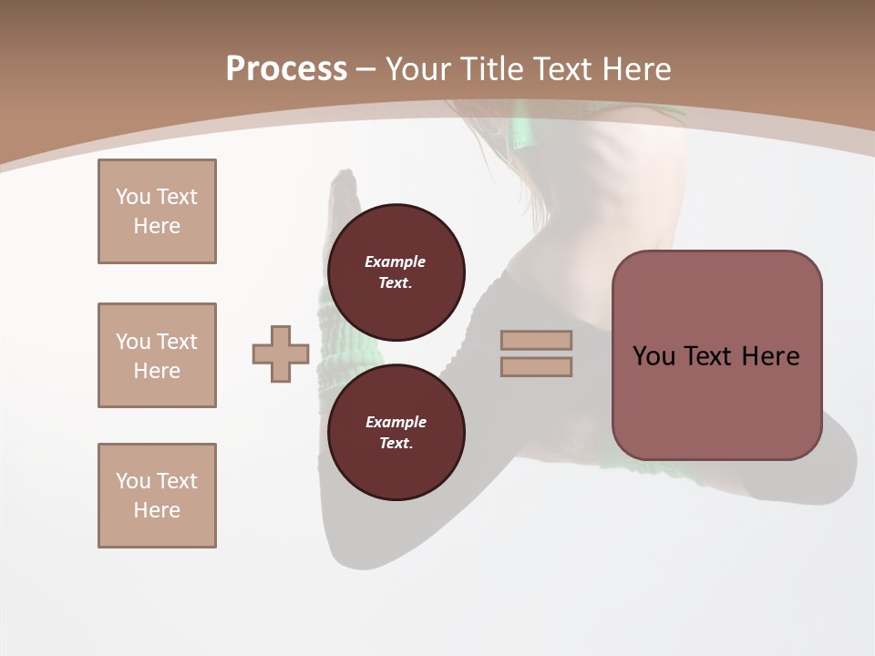 Balance Skill Aerobics PowerPoint Template