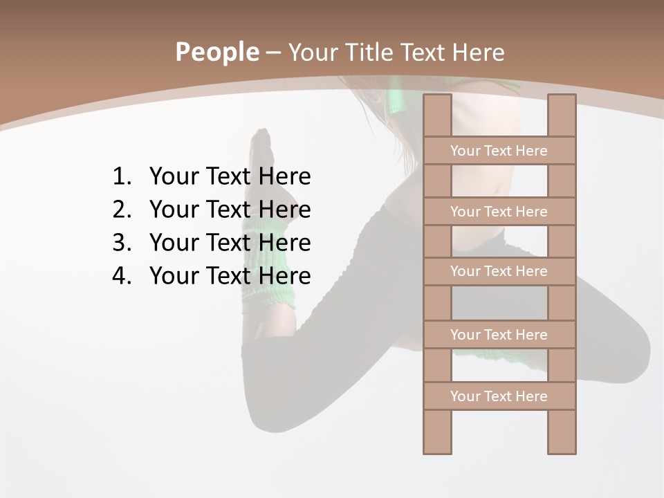 Balance Skill Aerobics PowerPoint Template