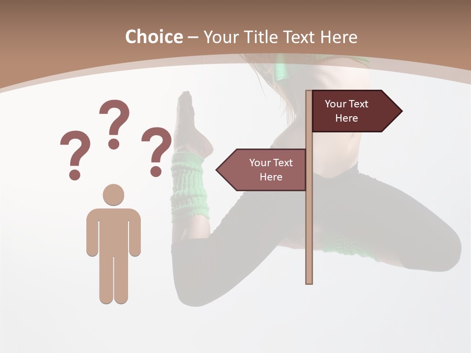 Balance Skill Aerobics PowerPoint Template