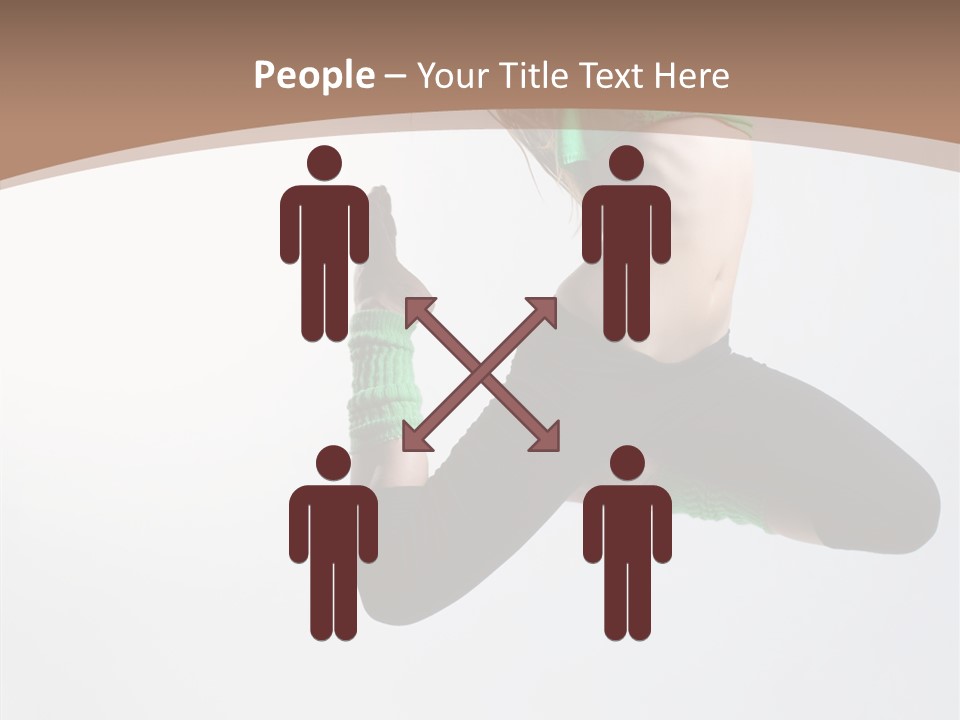 Balance Skill Aerobics PowerPoint Template