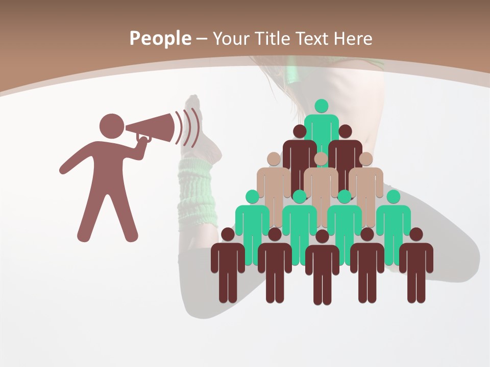 Balance Skill Aerobics PowerPoint Template