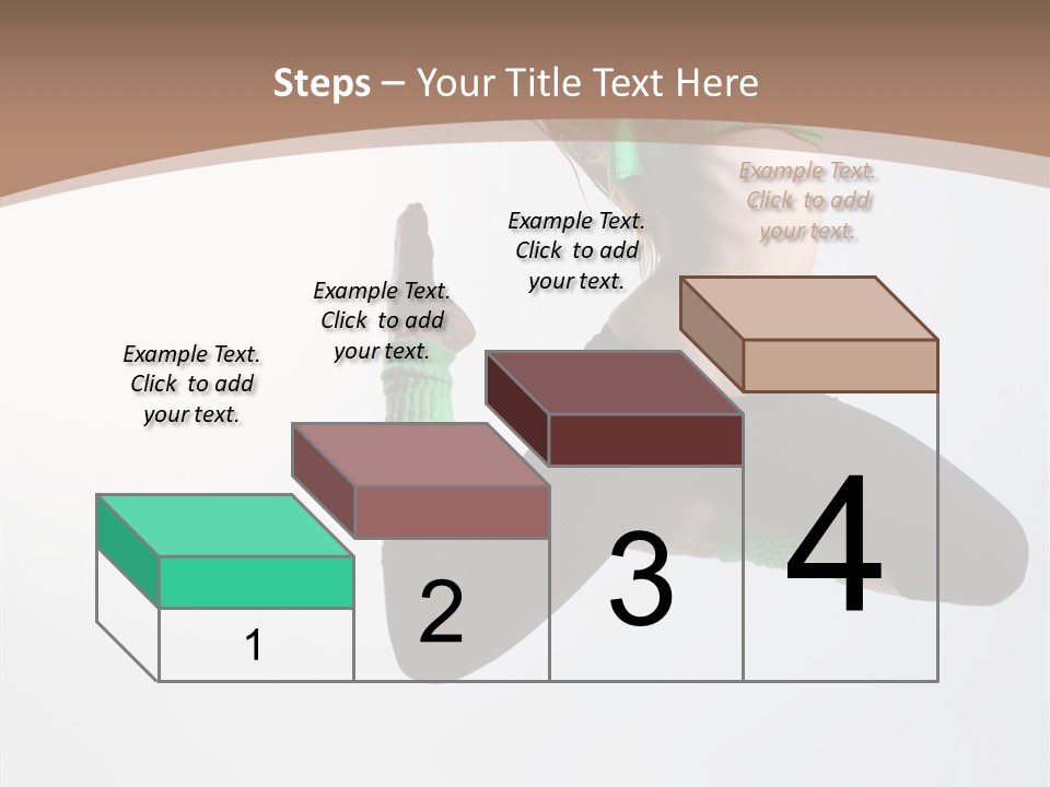 Balance Skill Aerobics PowerPoint Template