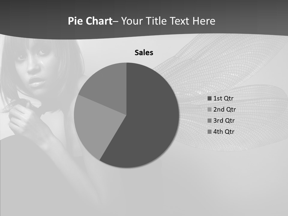 Women Artificial Faeries PowerPoint Template