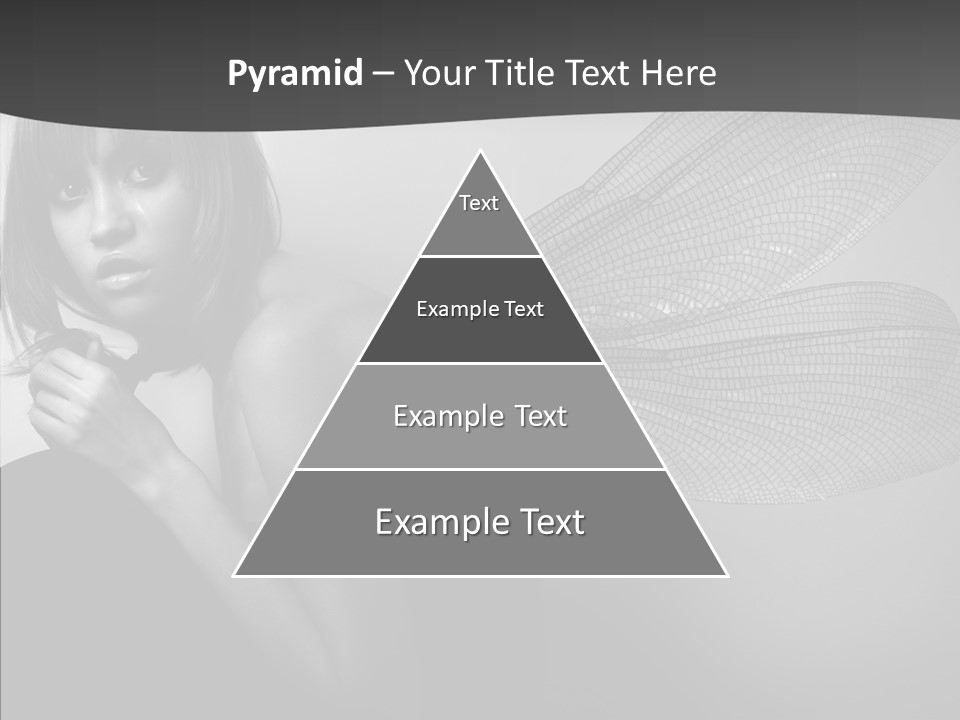 Women Artificial Faeries PowerPoint Template