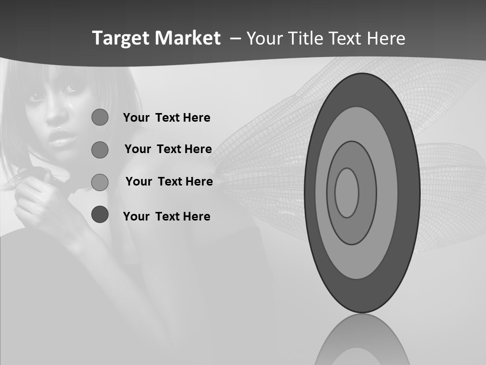 Women Artificial Faeries PowerPoint Template