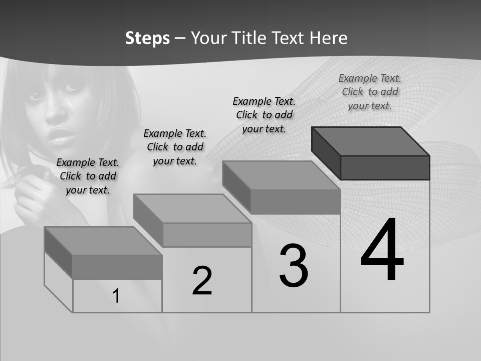Women Artificial Faeries PowerPoint Template