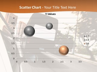 Street Mountain Line PowerPoint Template