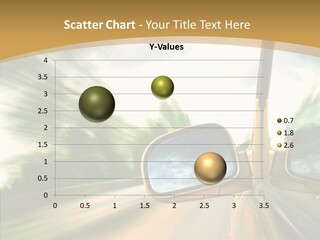 Curve Outside Drive PowerPoint Template