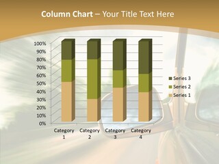 Curve Outside Drive PowerPoint Template