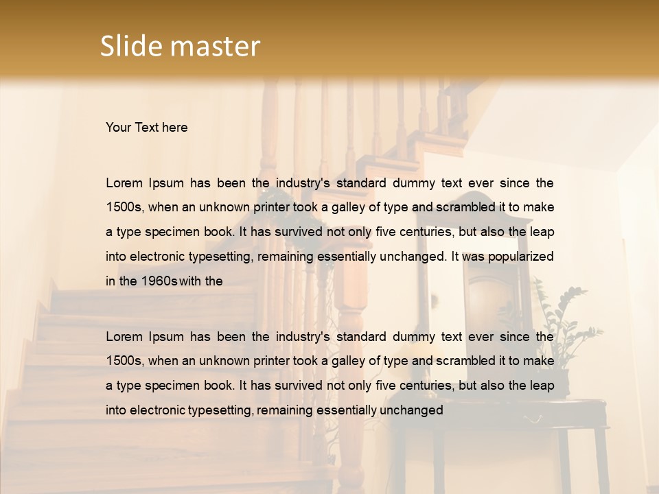 Remodel Live Luxury PowerPoint Template