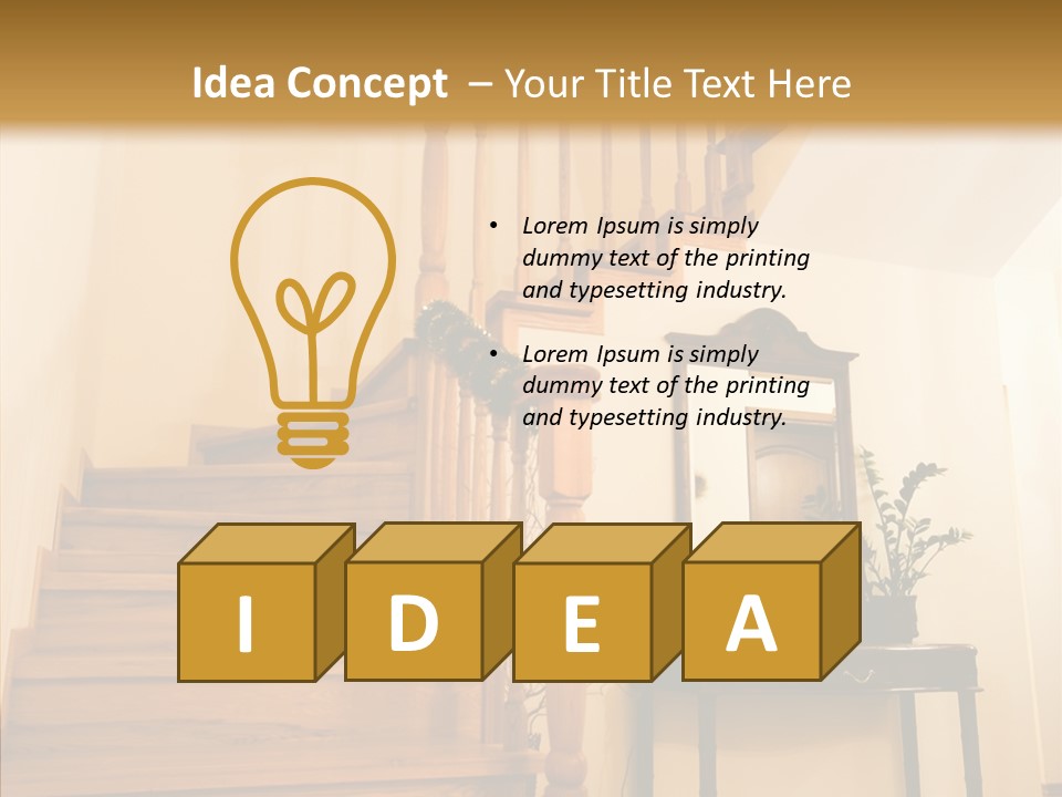 Remodel Live Luxury PowerPoint Template