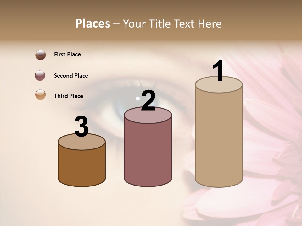 Eye Blue Fresh PowerPoint Template