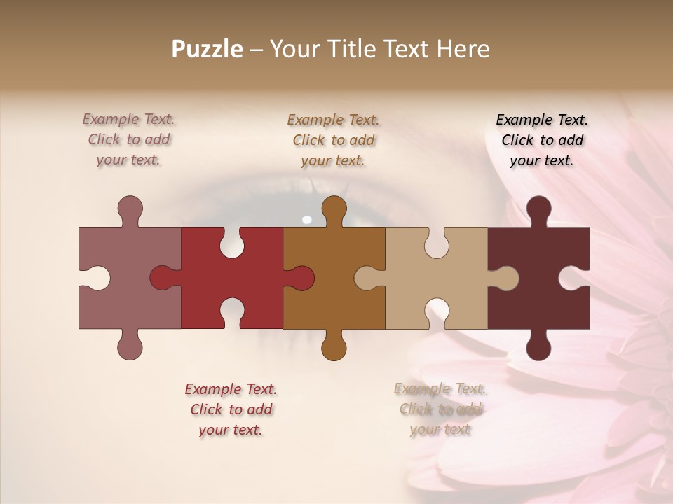 Eye Blue Fresh PowerPoint Template