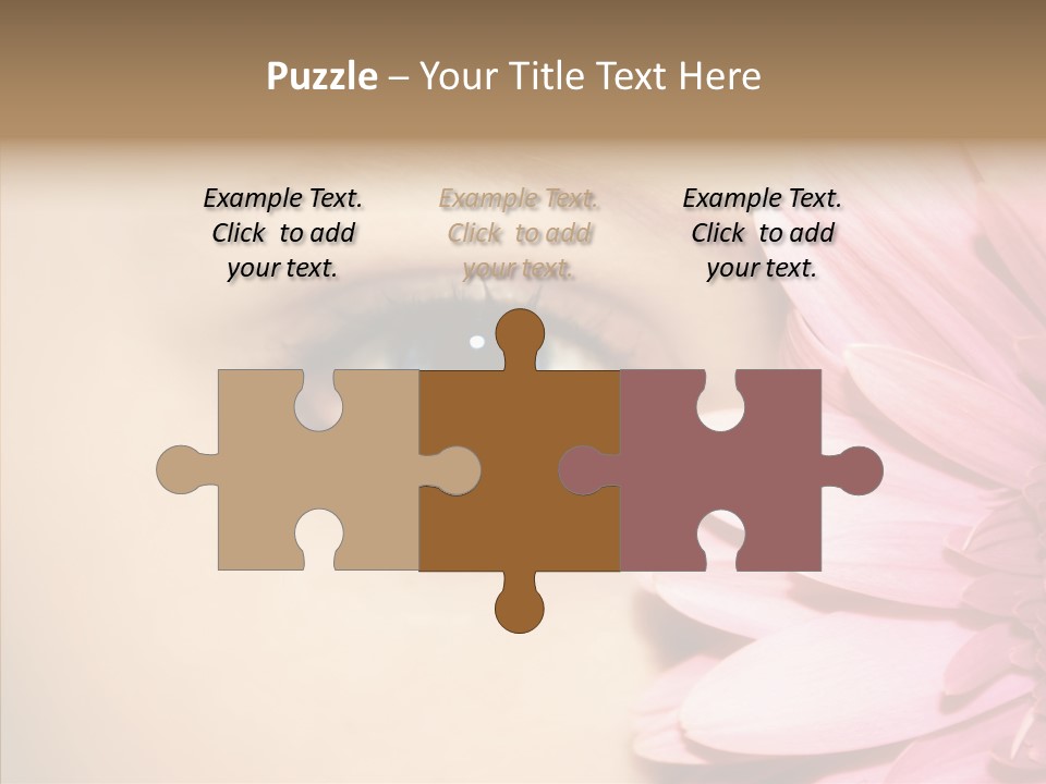 Eye Blue Fresh PowerPoint Template