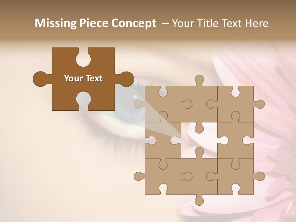 Eye Blue Fresh PowerPoint Template