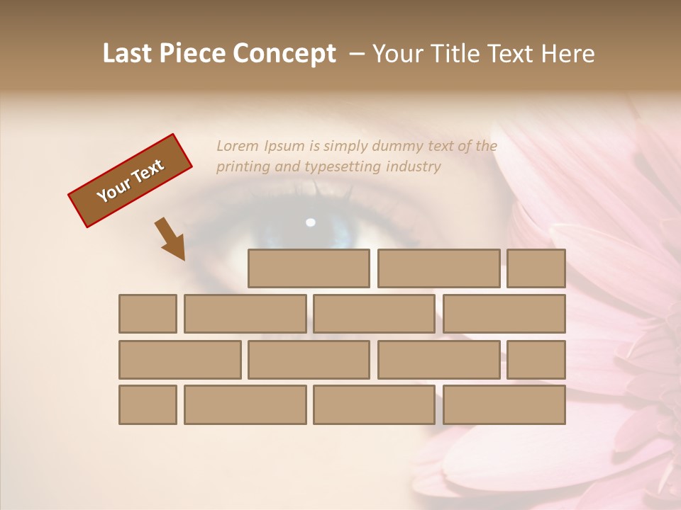 Eye Blue Fresh PowerPoint Template