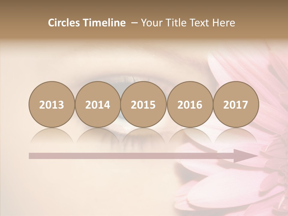 Eye Blue Fresh PowerPoint Template