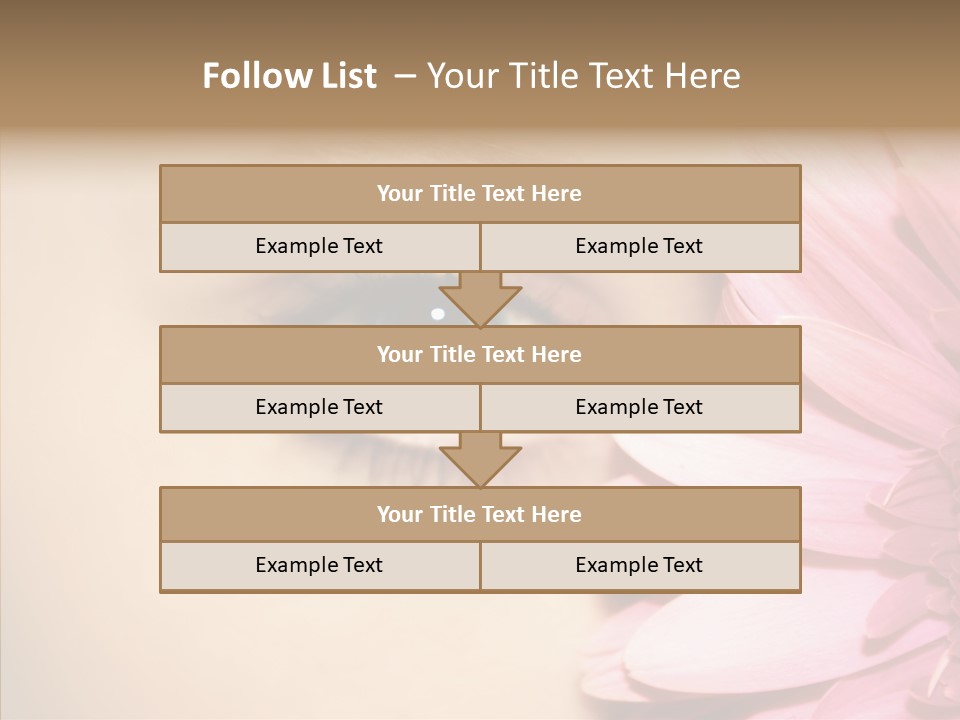 Eye Blue Fresh PowerPoint Template