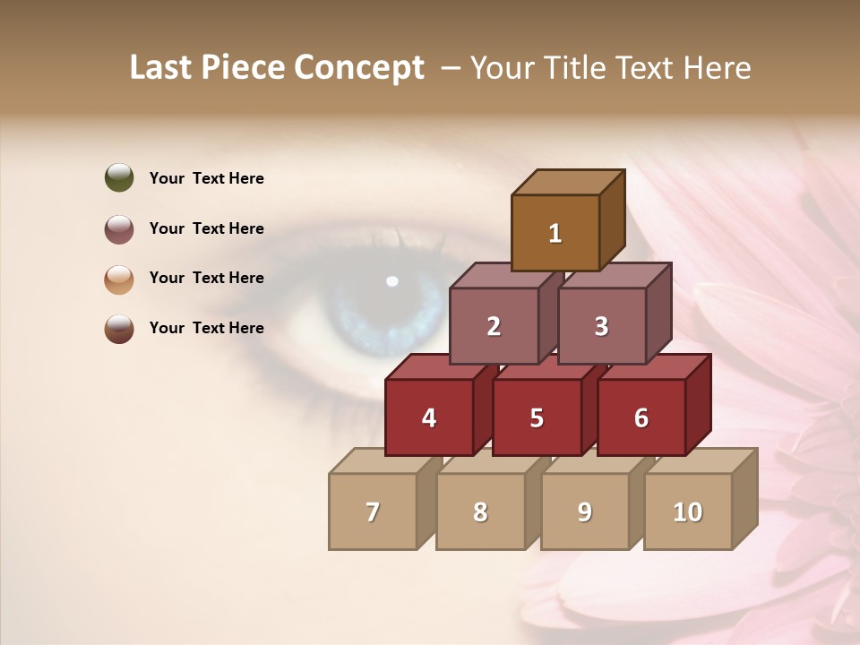 Eye Blue Fresh PowerPoint Template