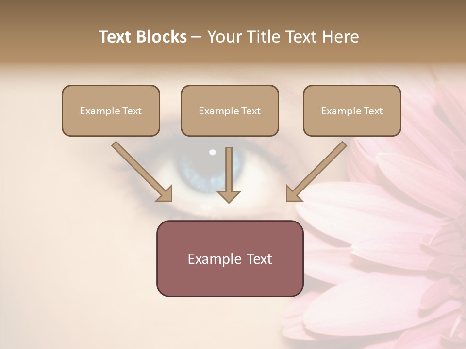 Eye Blue Fresh PowerPoint Template