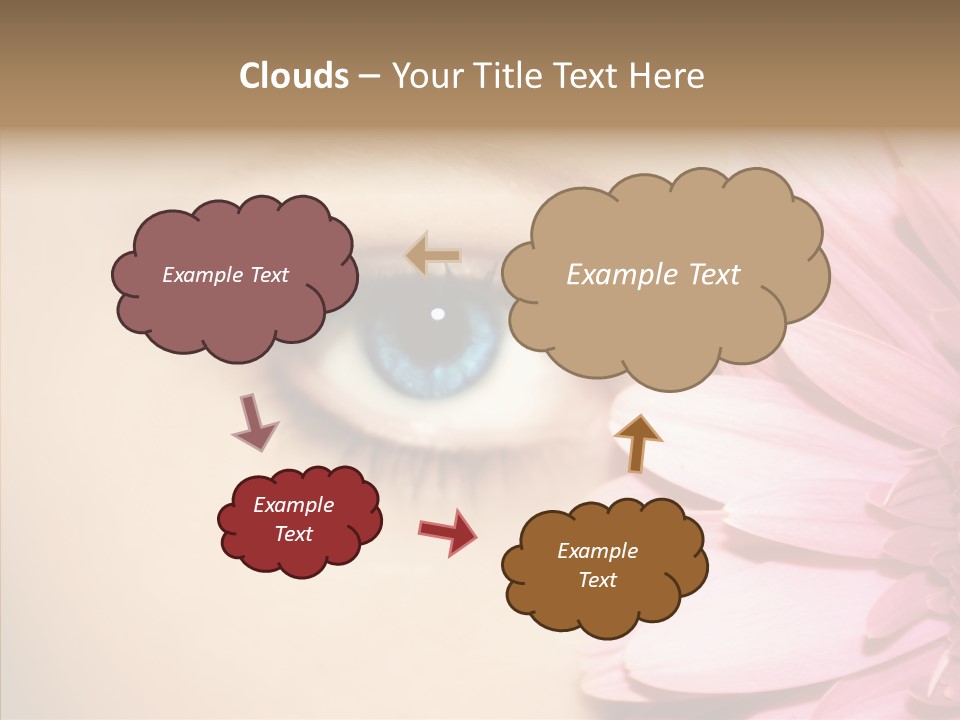 Eye Blue Fresh PowerPoint Template