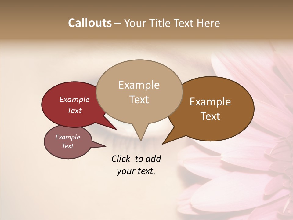 Eye Blue Fresh PowerPoint Template