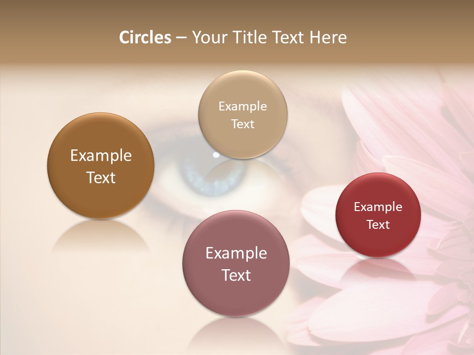 Eye Blue Fresh PowerPoint Template