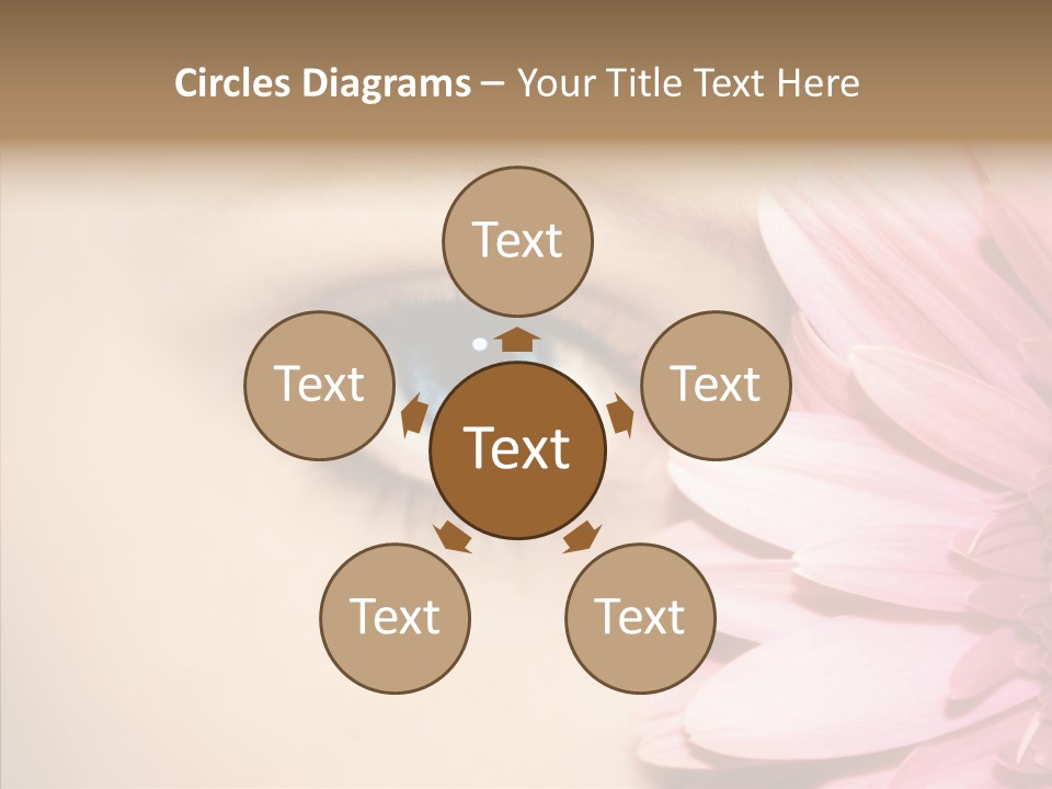 Eye Blue Fresh PowerPoint Template