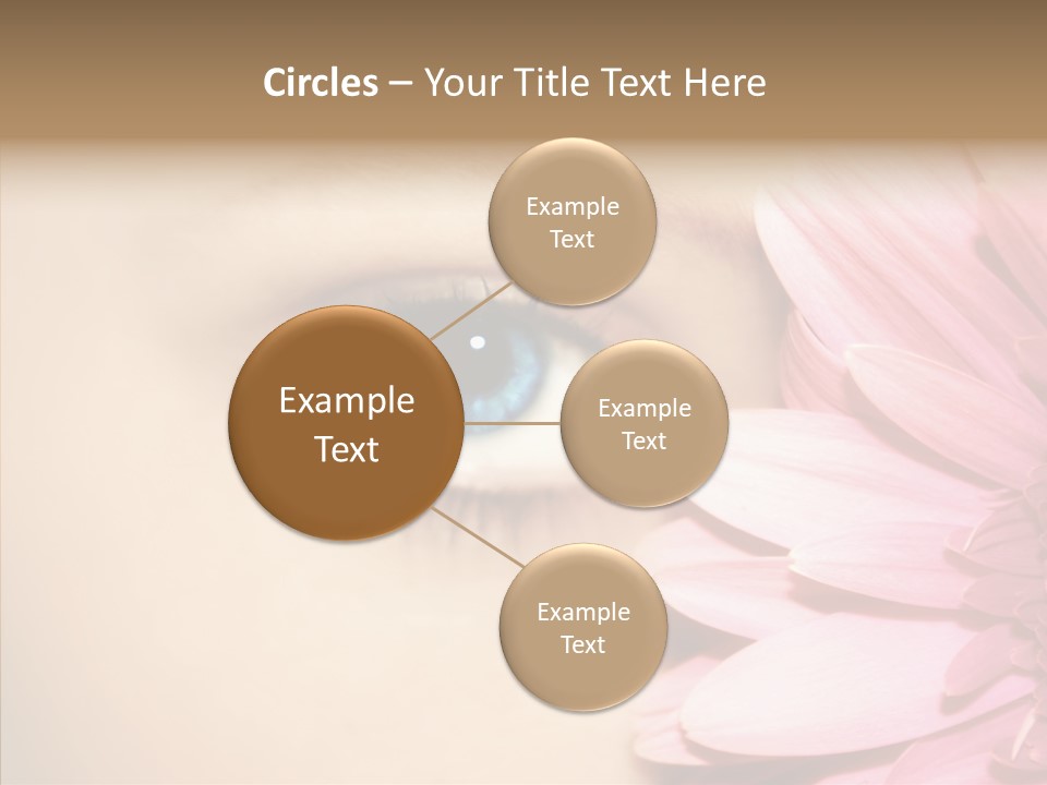 Eye Blue Fresh PowerPoint Template