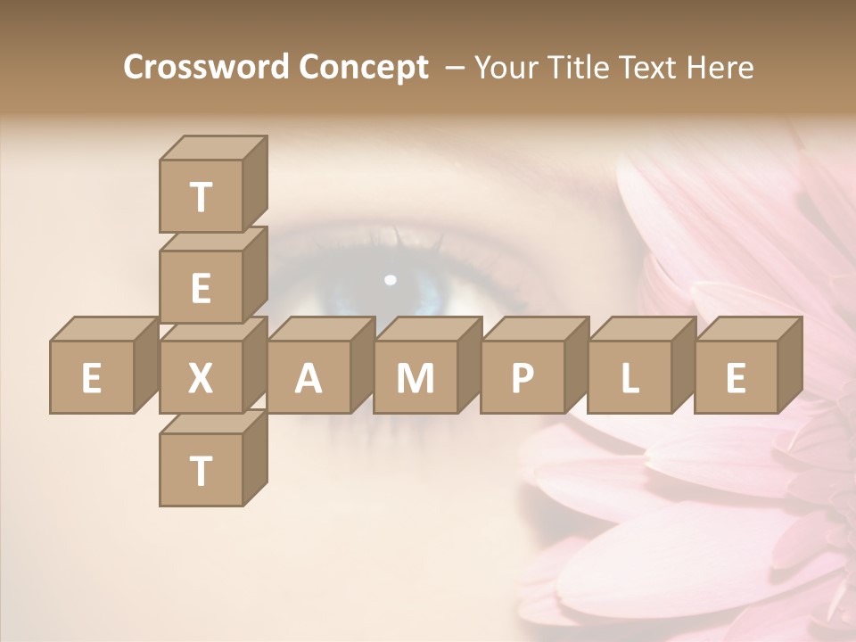 Eye Blue Fresh PowerPoint Template