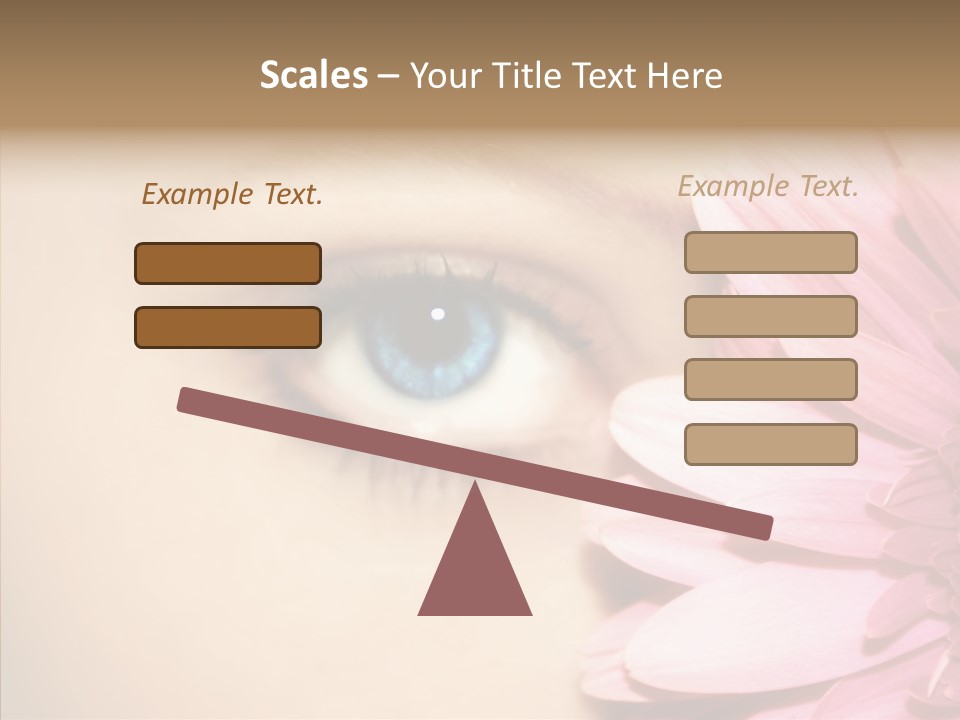 Eye Blue Fresh PowerPoint Template