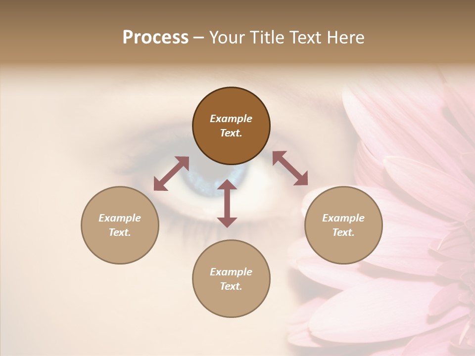 Eye Blue Fresh PowerPoint Template