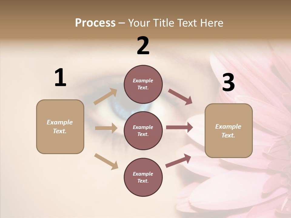 Eye Blue Fresh PowerPoint Template