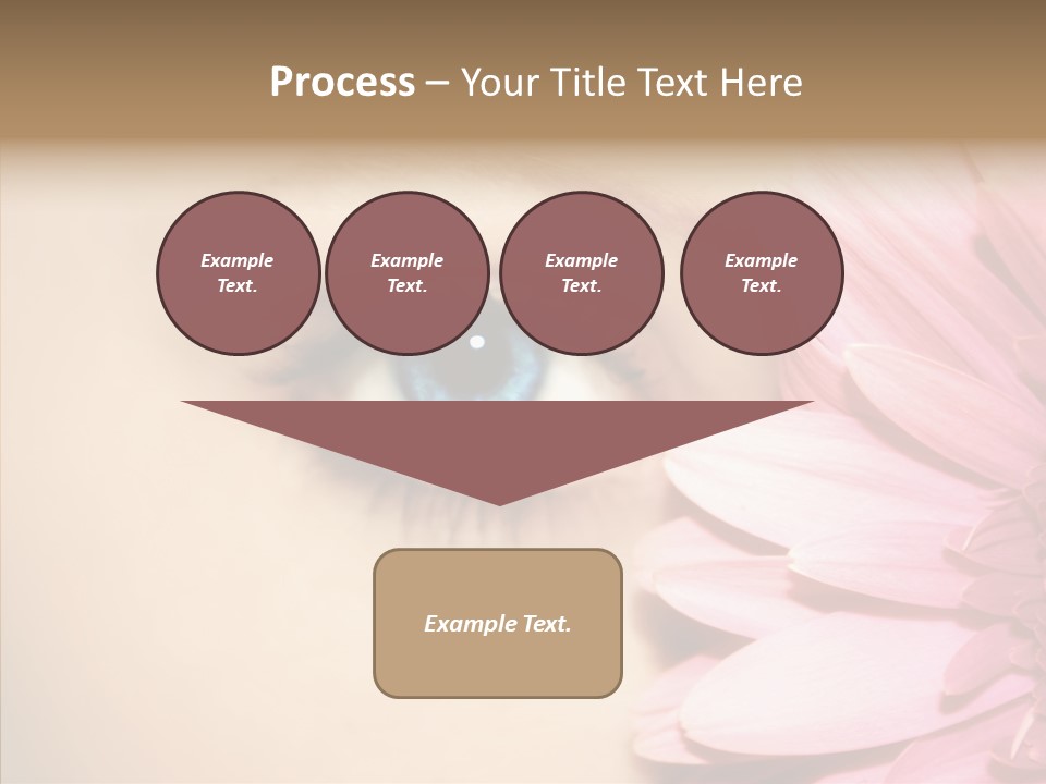 Eye Blue Fresh PowerPoint Template