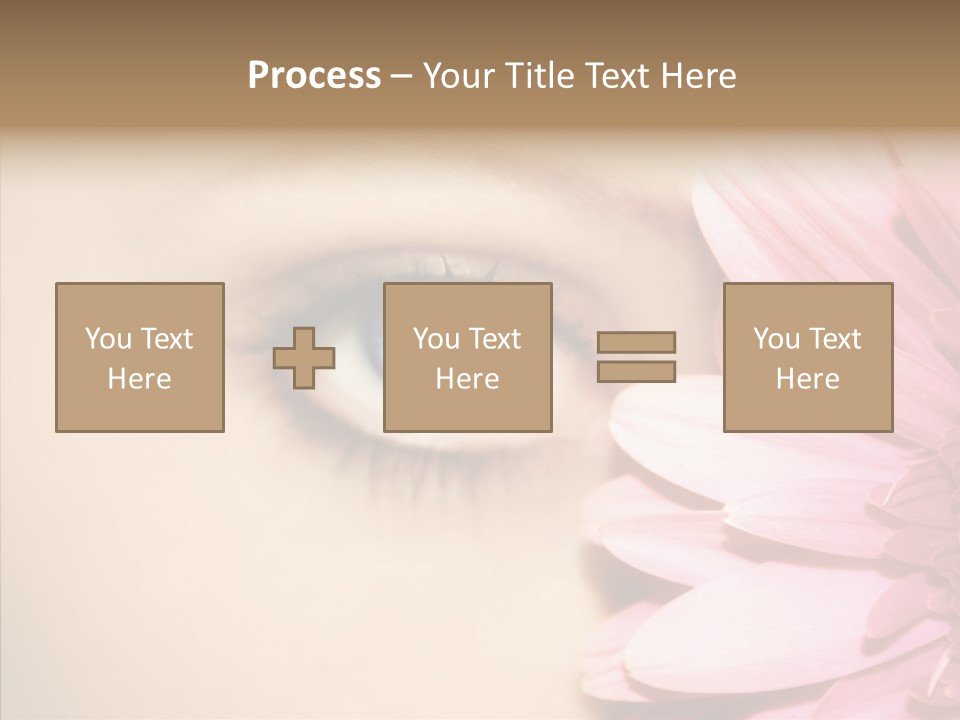 Eye Blue Fresh PowerPoint Template