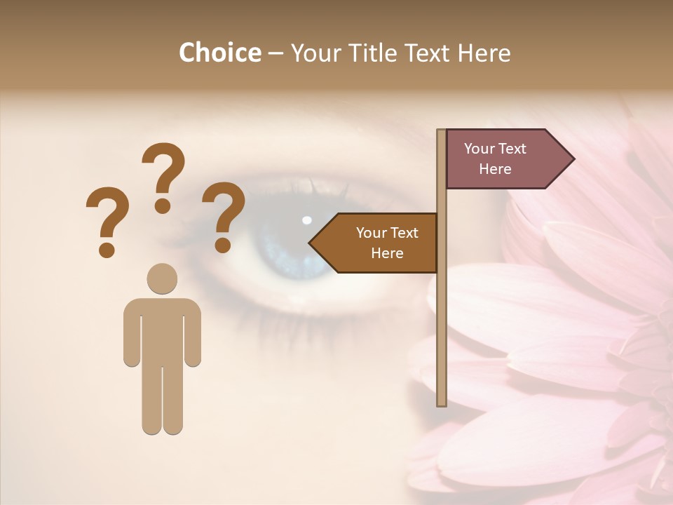 Eye Blue Fresh PowerPoint Template