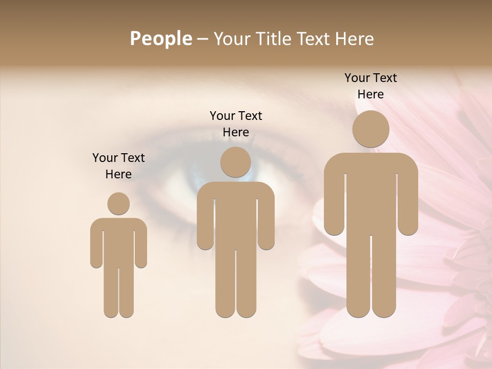 Eye Blue Fresh PowerPoint Template