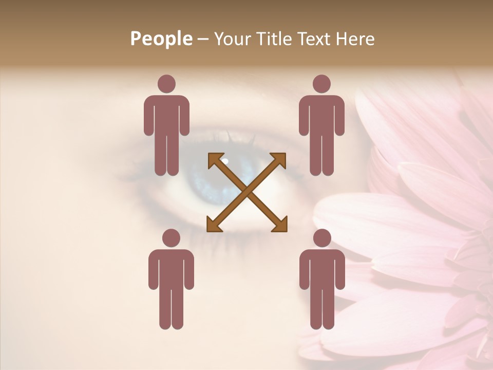 Eye Blue Fresh PowerPoint Template