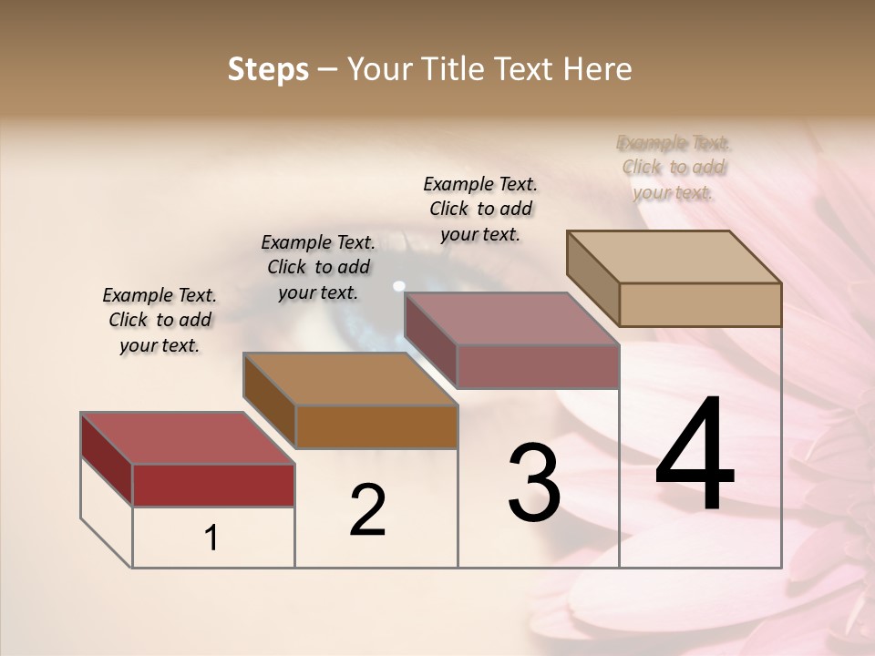 Eye Blue Fresh PowerPoint Template