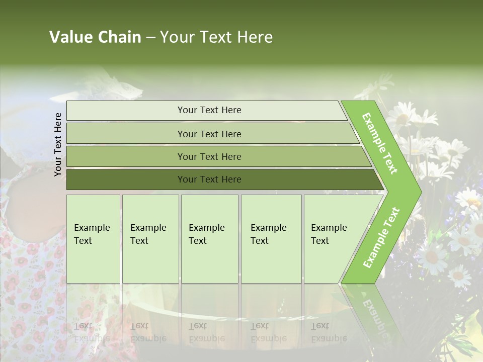 Joy Girl Glow PowerPoint Template