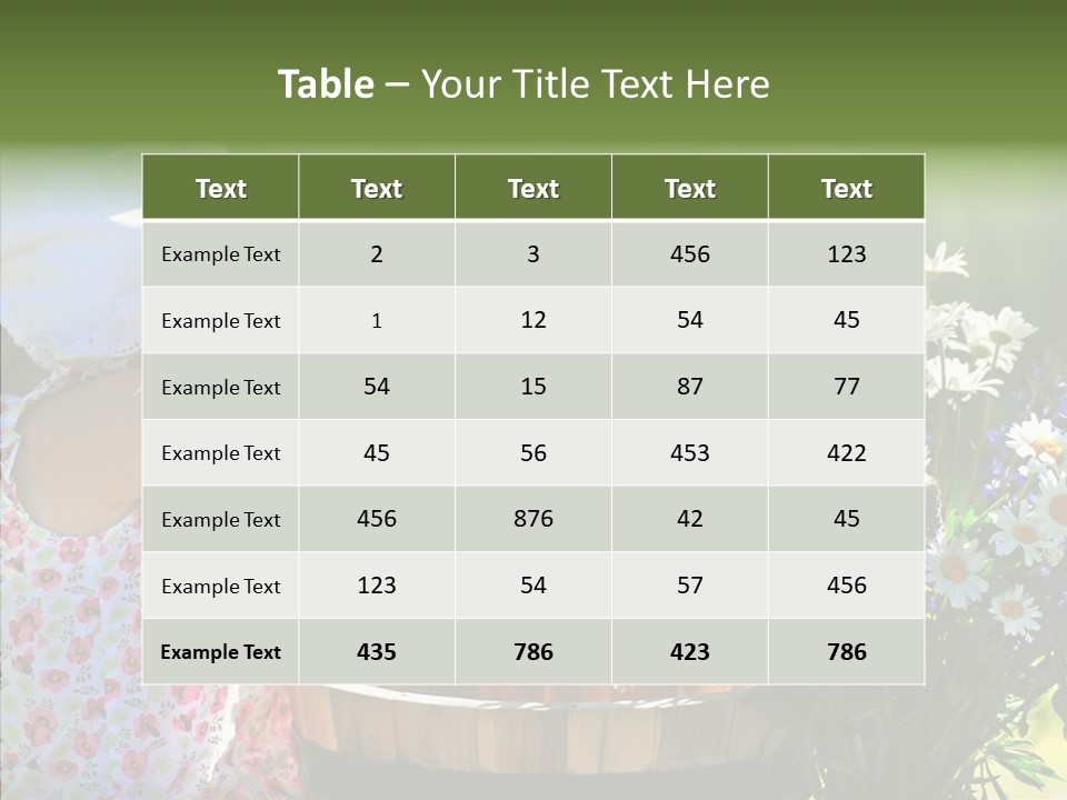 Joy Girl Glow PowerPoint Template