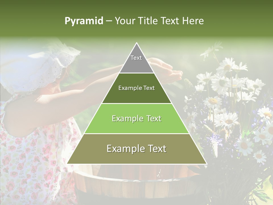 Joy Girl Glow PowerPoint Template