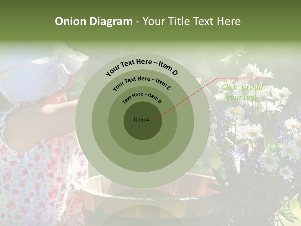 Joy Girl Glow PowerPoint Template